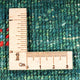 Gabbeh Teppich - Loribaft Perser - 145 x 93 cm - grün