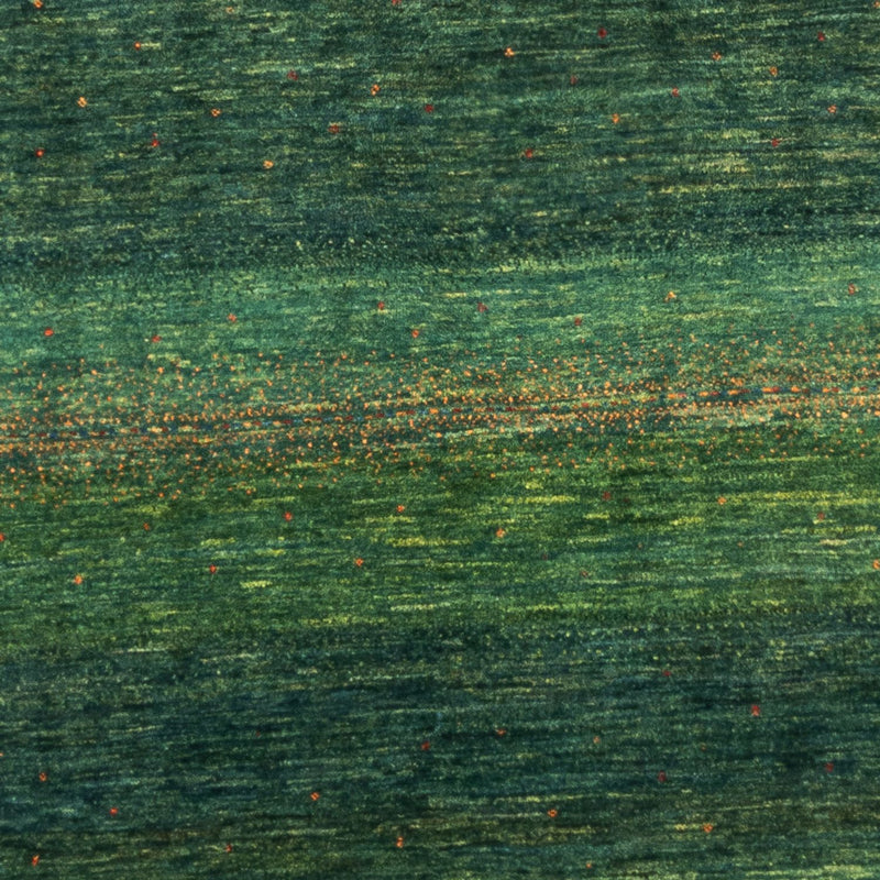 Gabbeh Teppich - Loribaft Perser - 237 x 170 cm - grün