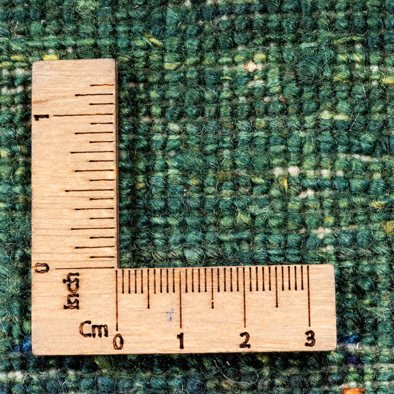 Gabbeh Teppich - Loribaft Perser - 237 x 170 cm - grün