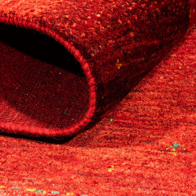 Gabbeh Teppich - Loribaft Perser - 174 x 115 cm - rot