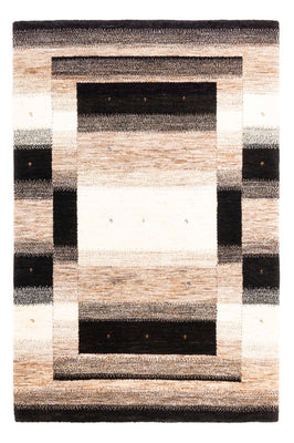 Gabbeh Teppich - Loribaft Perser - 184 x 126 cm - grau