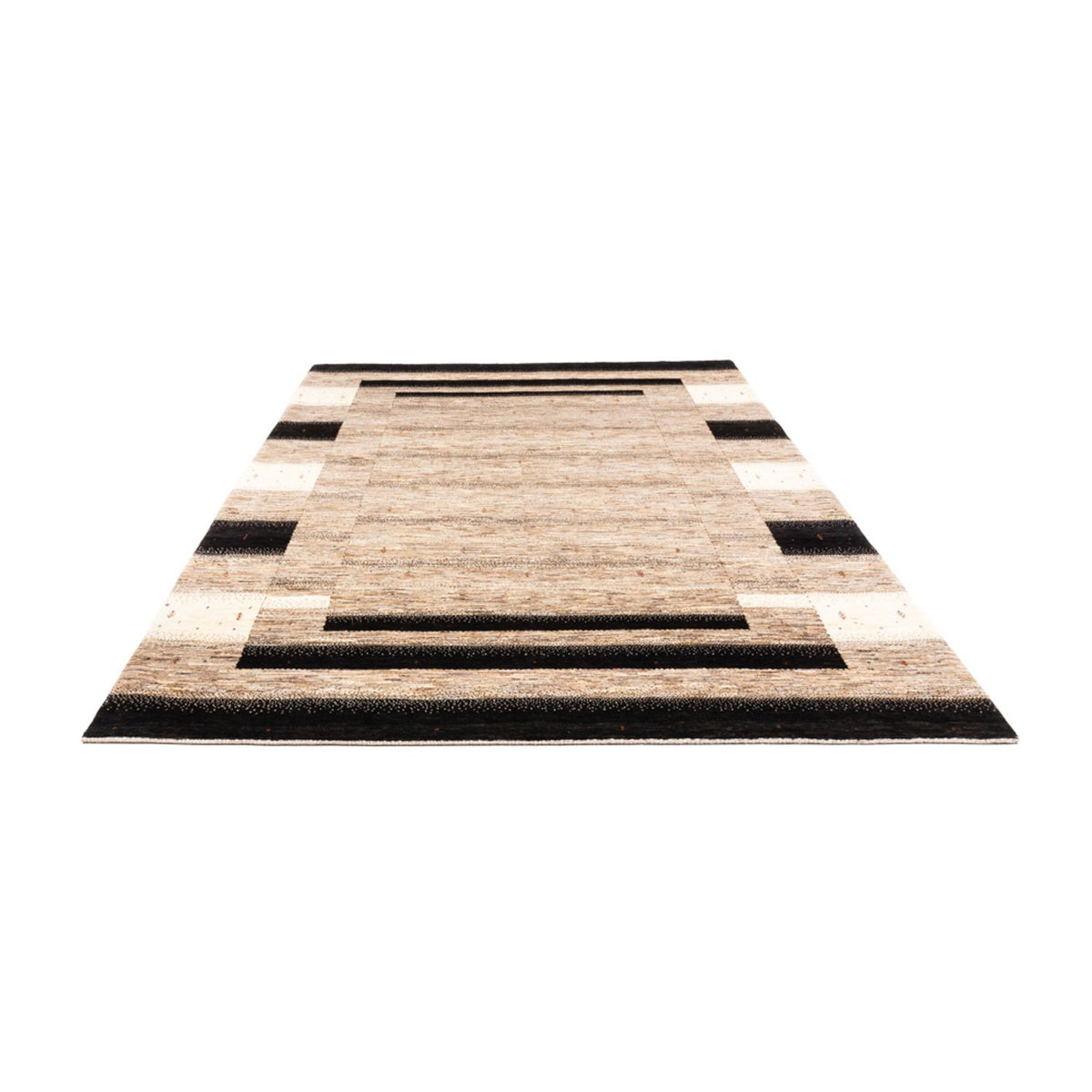 Gabbeh Teppich - Loribaft Perser - 300 x 210 cm - grau