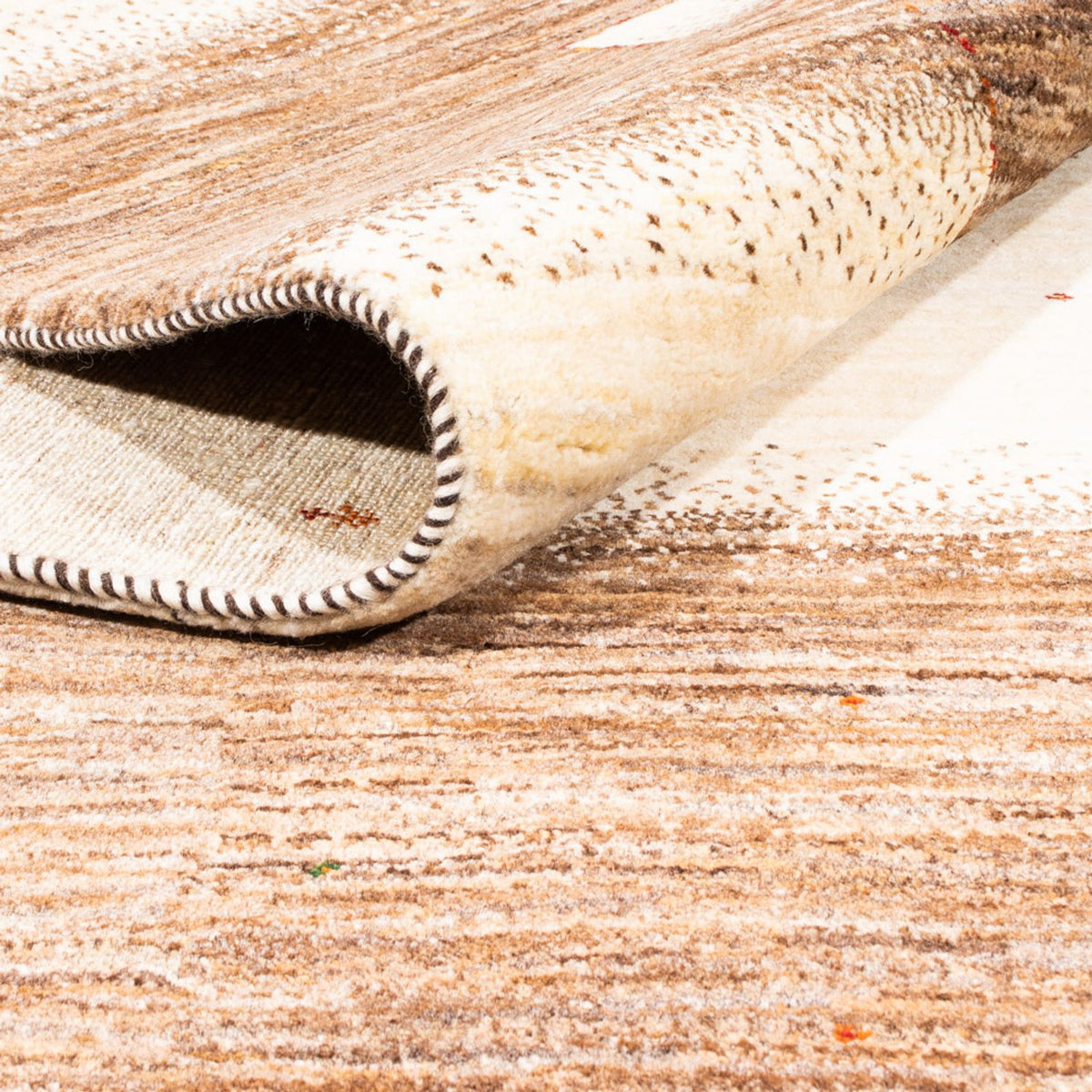 Gabbeh Teppich - Loribaft Perser - 292 x 216 cm - braun