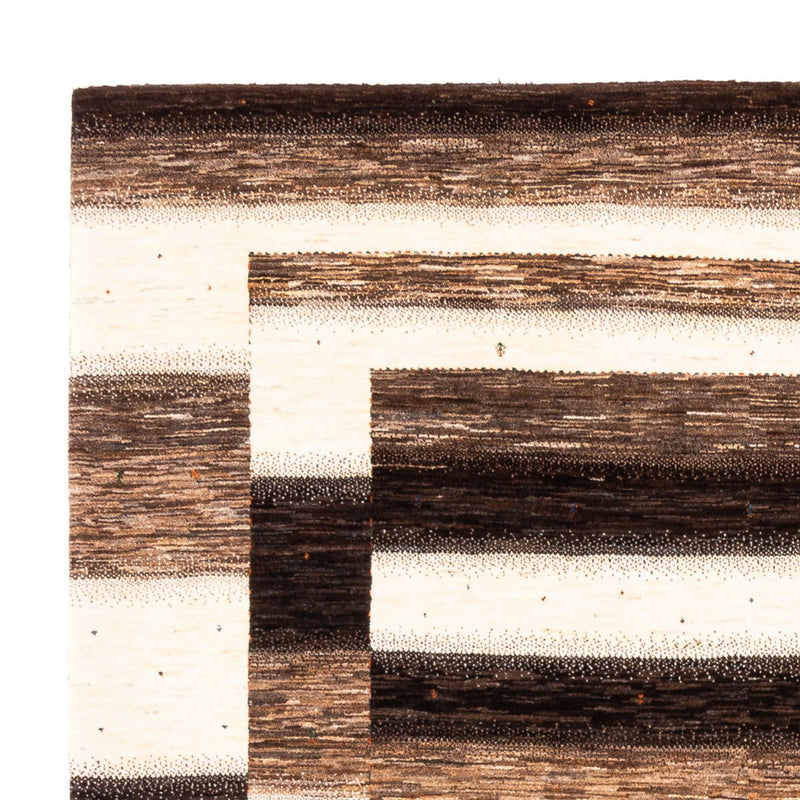 Gabbeh Teppich - Loribaft Perser - 257 x 221 cm - braun