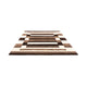 Gabbeh Teppich - Loribaft Perser - 257 x 221 cm - braun