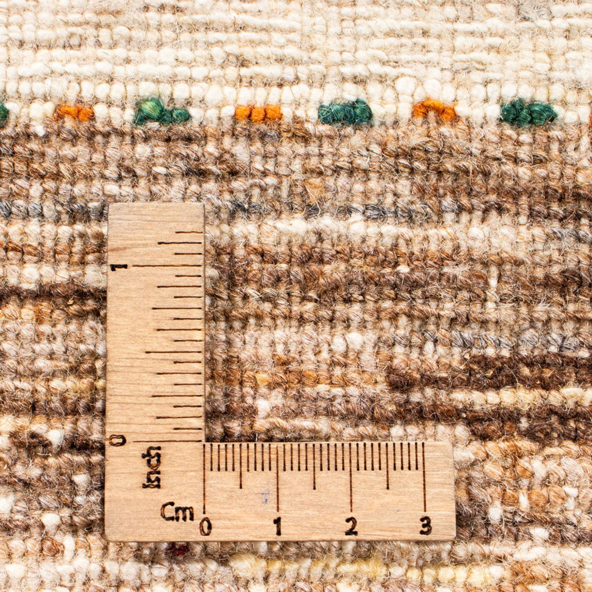 Gabbeh Teppich - Loribaft Perser - 257 x 221 cm - braun