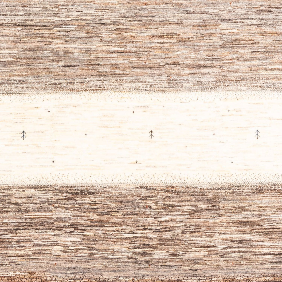 Gabbeh Teppich - Loribaft Perser - 290 x 207 cm - natur