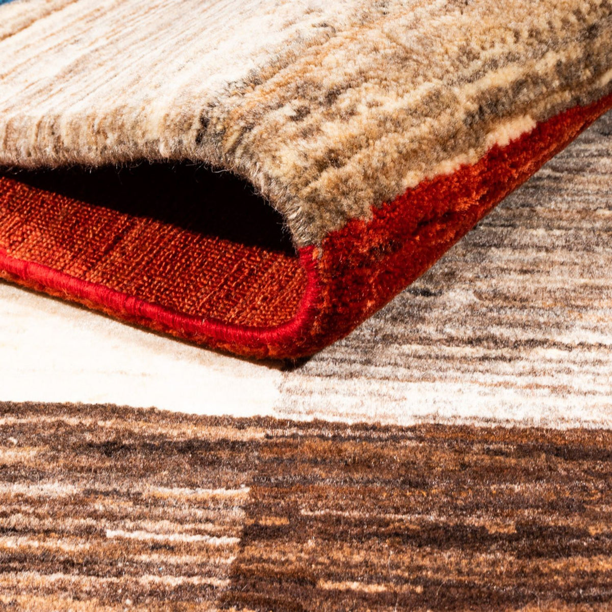 Gabbeh Teppich - Loribaft Perser - 184 x 132 cm - mehrfarbig