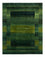 Gabbeh Teppich - Loribaft Perser - 254 x 210 cm - grün