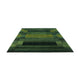 Gabbeh Teppich - Loribaft Perser - 254 x 210 cm - grün