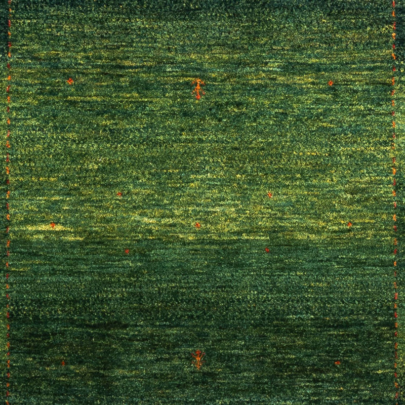 Gabbeh Teppich - Loribaft Perser - 182 x 128 cm - grün