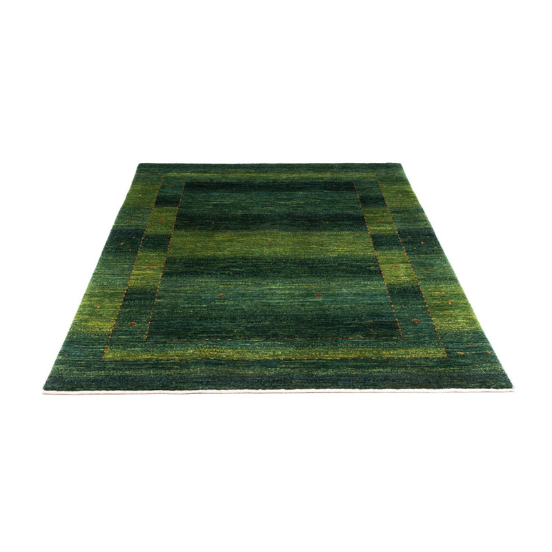 Gabbeh Teppich - Loribaft Perser - 182 x 128 cm - grün