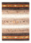 Gabbeh Teppich - Loribaft Perser - 122 x 82 cm - grau
