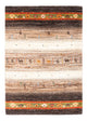 Gabbeh Teppich - Loribaft Perser - 122 x 82 cm - grau