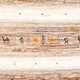 Gabbeh Teppich - Loribaft Perser - 122 x 82 cm - grau