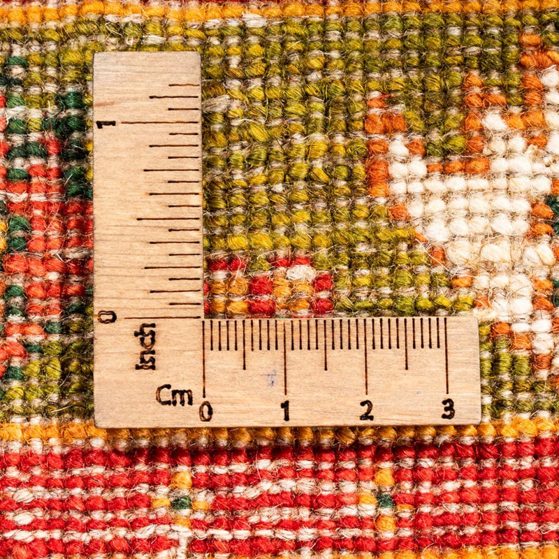 Gabbeh Teppich - Loribaft Perser - 122 x 82 cm - grau