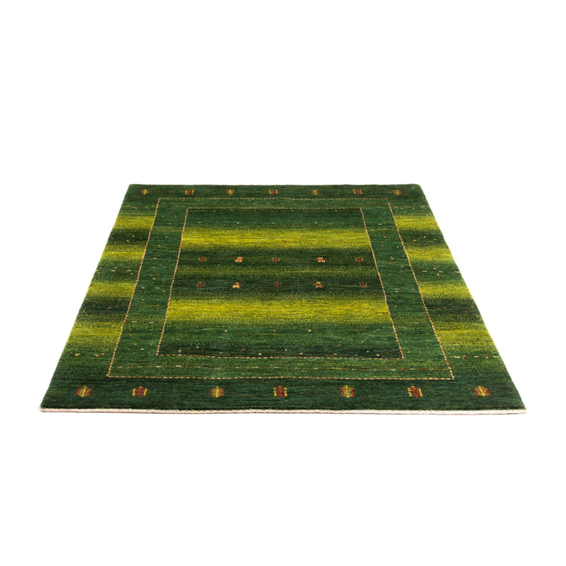 Gabbeh Teppich - Loribaft Perser - 176 x 120 cm - grün
