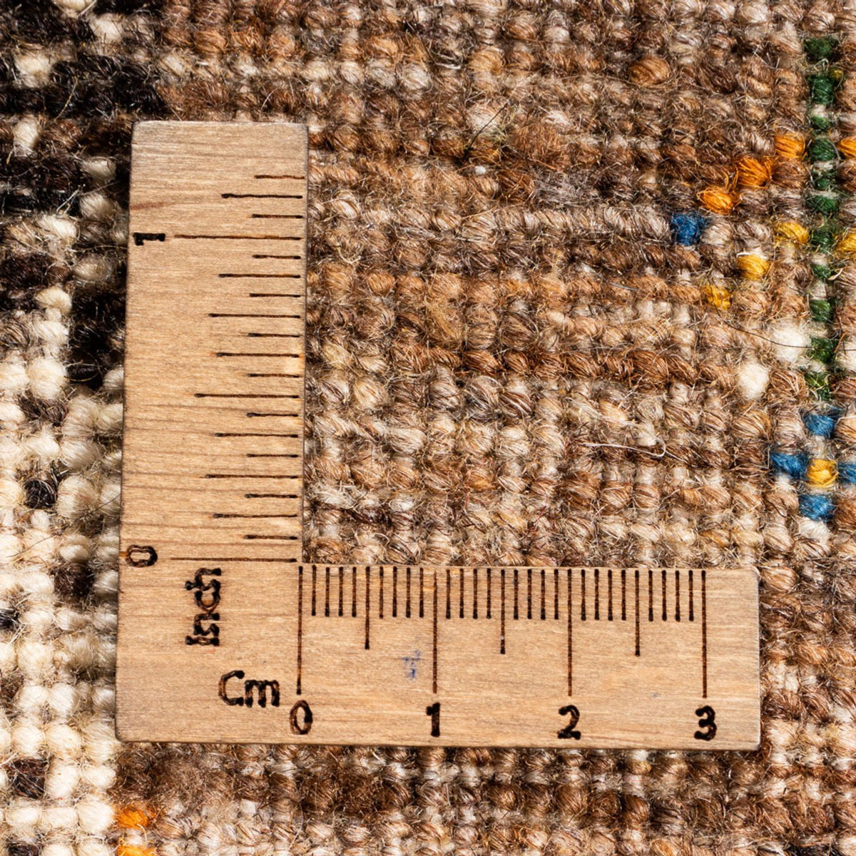 Gabbeh Teppich - Loribaft Perser - 233 x 179 cm - natur