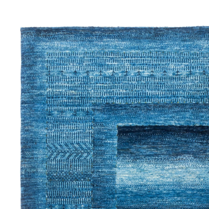 Gabbeh Teppich - Loribaft Perser - 255 x 177 cm - blau