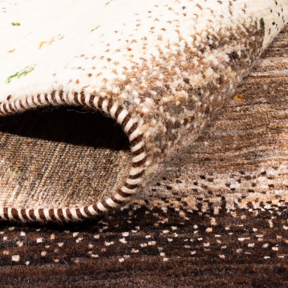 Gabbeh Teppich - Loribaft Perser - 237 x 173 cm - natur