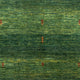 Gabbeh Teppich - Loribaft Perser - 192 x 126 cm - grün