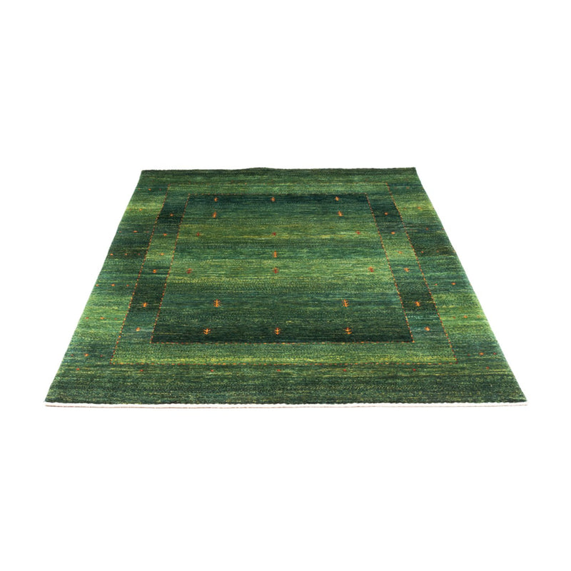 Gabbeh Teppich - Loribaft Perser - 192 x 126 cm - grün