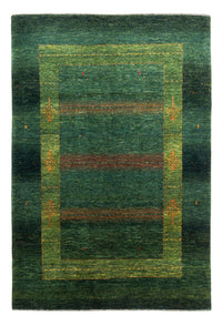 Tapis Gabbeh - Loribaft Persan - 190 x 132 cm - vert
