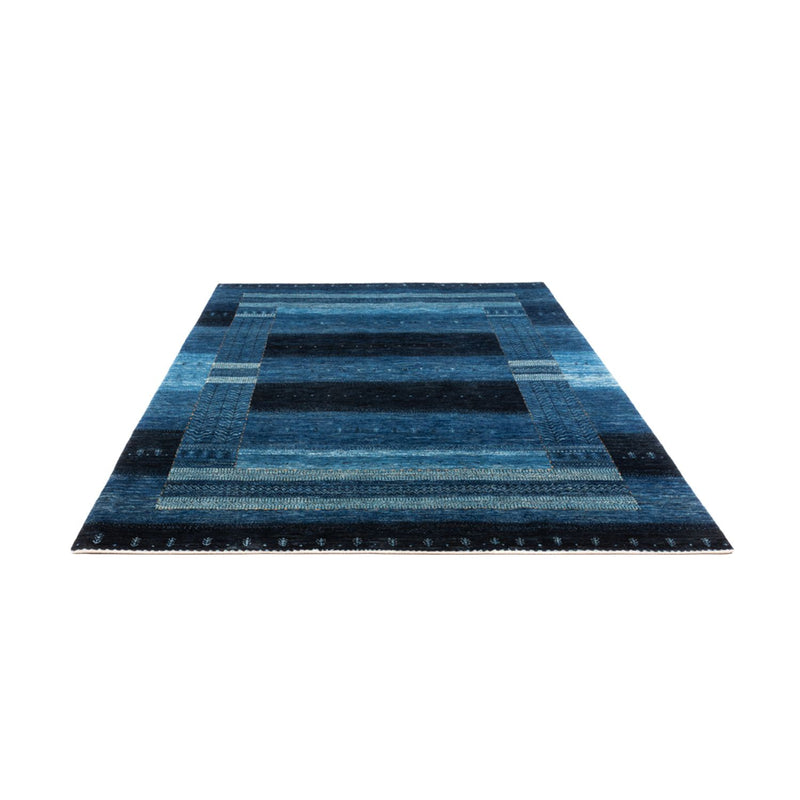 Gabbeh Teppich - Loribaft Perser - 288 x 197 cm - blau
