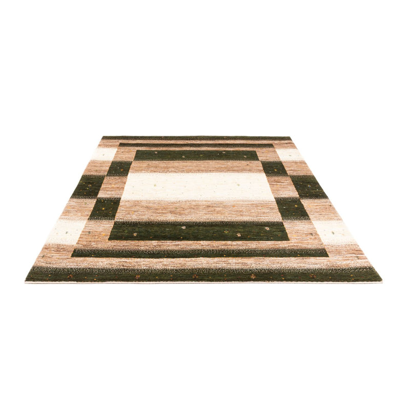 Gabbeh Teppich - Loribaft Perser - 228 x 179 cm - natur