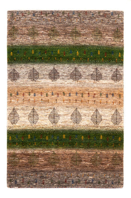 Gabbeh Teppich - Loribaft Perser - 174 x 117 cm - grau