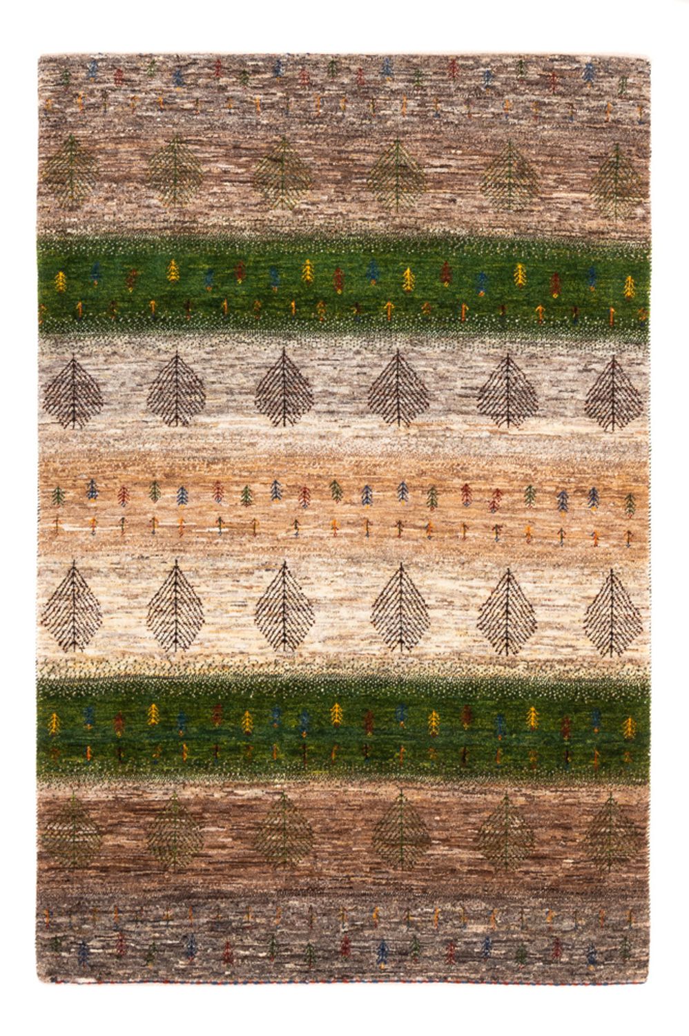 Gabbeh Teppich - Loribaft Perser - 174 x 117 cm - grau