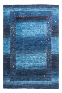 Tappeto Gabbeh - Loribaft Persero - 148 x 98 cm - blu