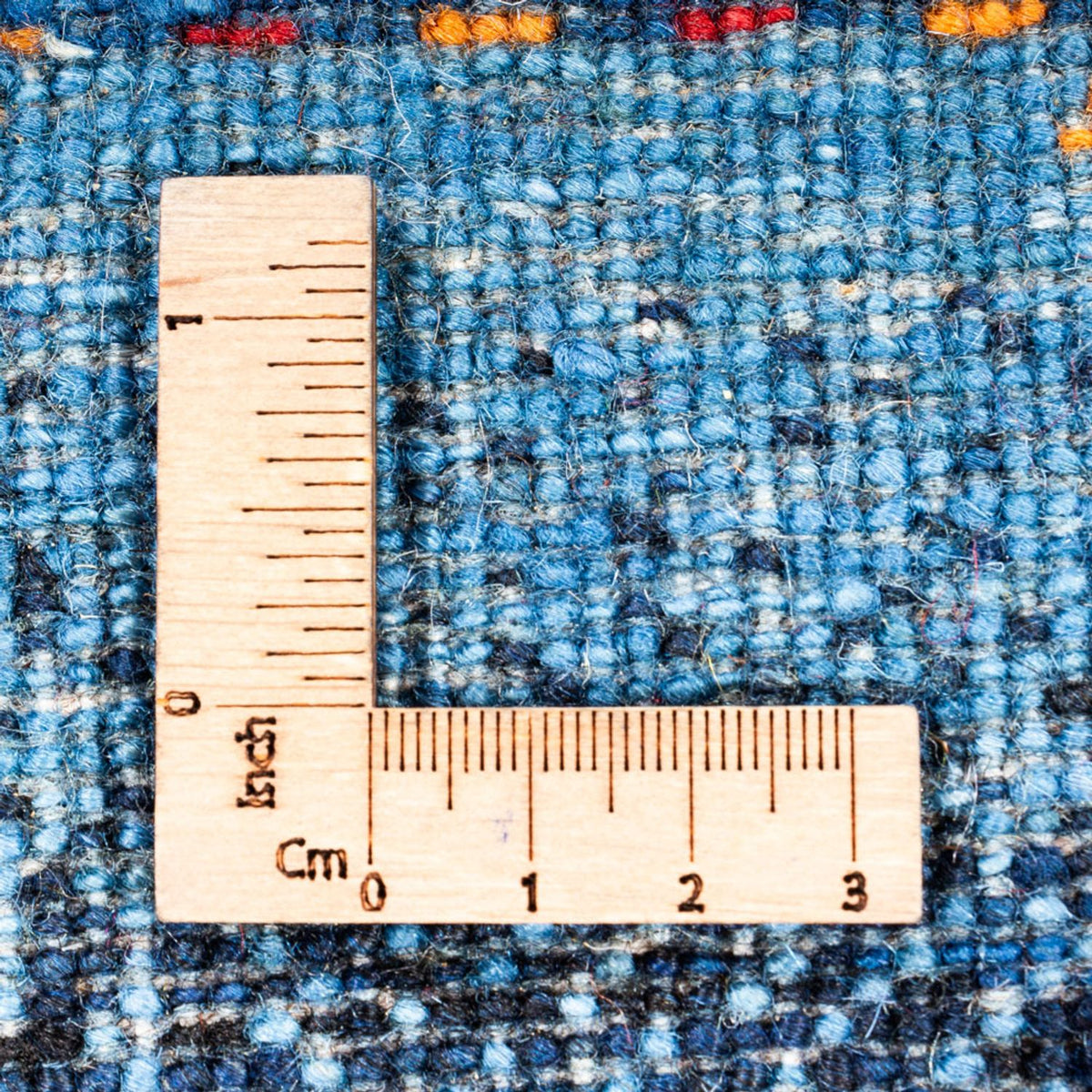 Gabbeh Teppich - Loribaft Perser - 148 x 98 cm - blau