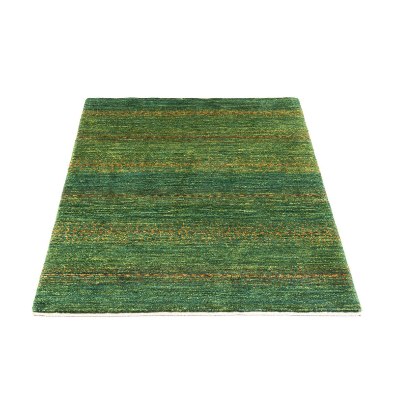 Gabbeh Teppich - Loribaft Perser - 122 x 80 cm - grün