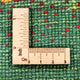 Gabbeh Teppich - Loribaft Perser - 122 x 80 cm - grün