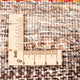 Gabbeh Teppich - Loribaft Perser - 122 x 88 cm - natur