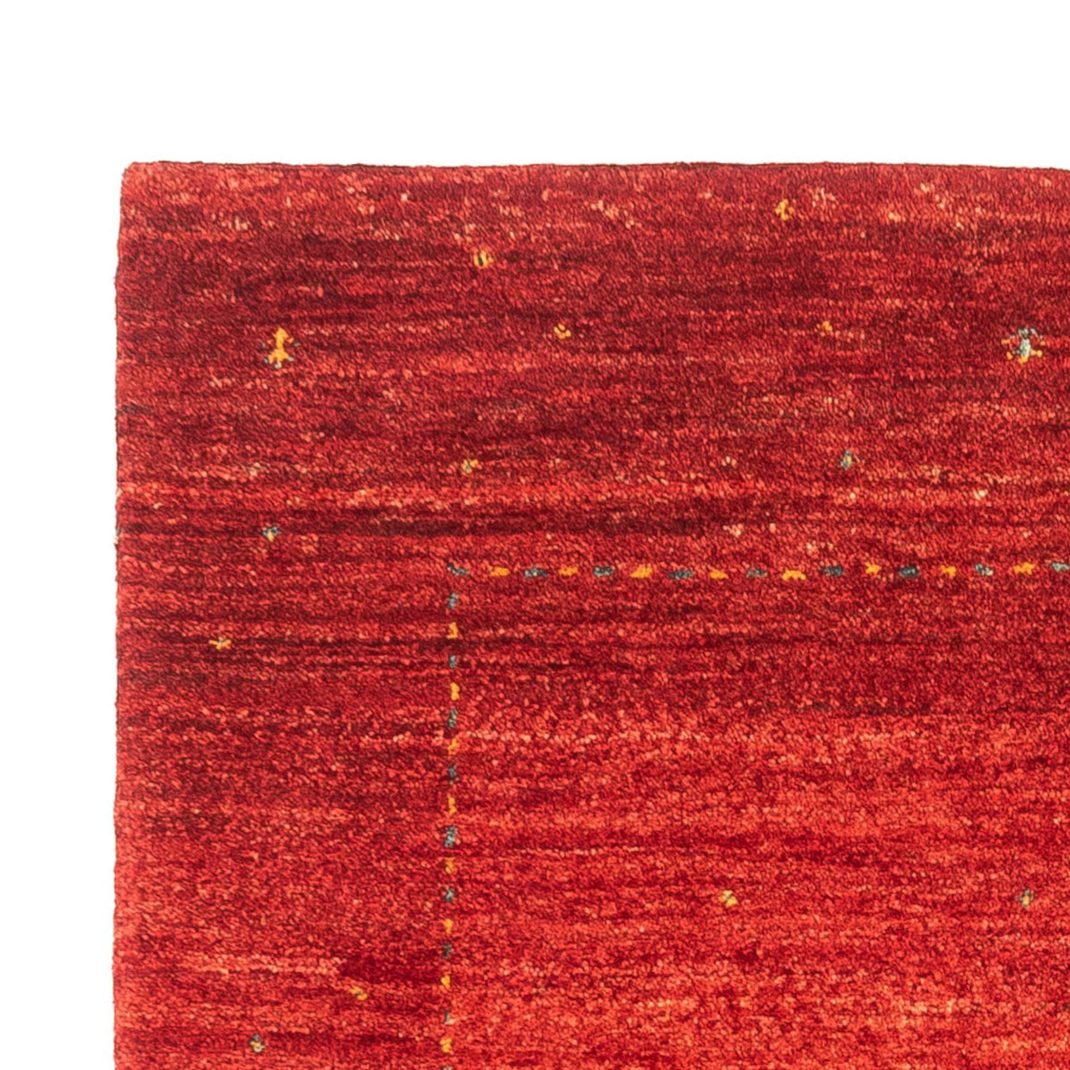 Gabbeh Teppich - Loribaft Perser - 125 x 85 cm - rot