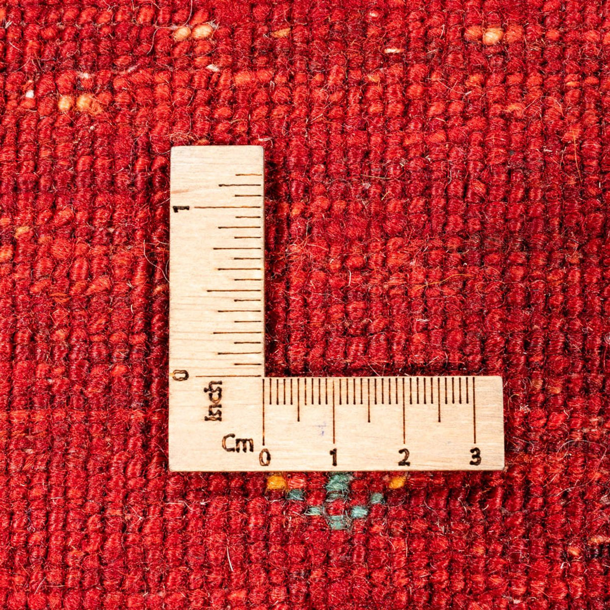 Gabbeh Teppich - Loribaft Perser - 125 x 85 cm - rot