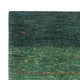 Gabbeh Teppich - Loribaft Perser - 132 x 90 cm - grün
