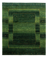 Tapis Gabbeh - Loribaft Persan - 184 x 154 cm - vert