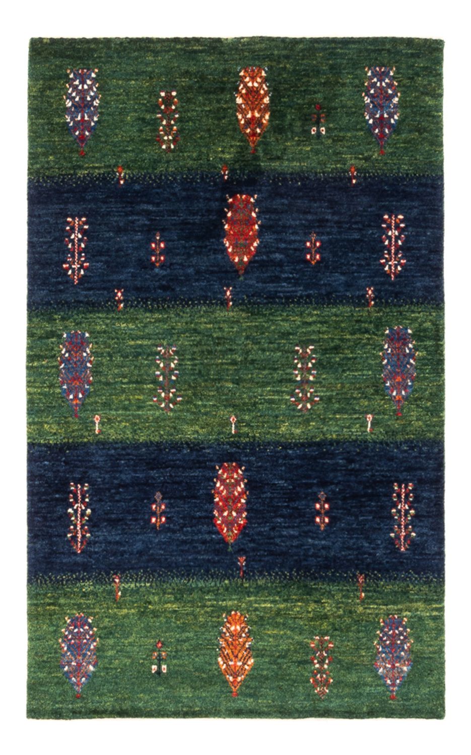 Gabbeh Teppich - Loribaft Perser - Royal - 133 x 83 cm - mehrfarbig