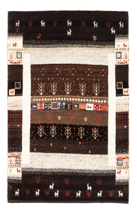 Tapis Gabbeh - Loribaft Persan - Royal - 130 x 86 cm - multicolore