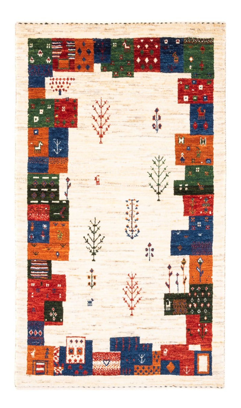 Gabbeh Teppich - Loribaft Perser - Royal - 135 x 83 cm - mehrfarbig