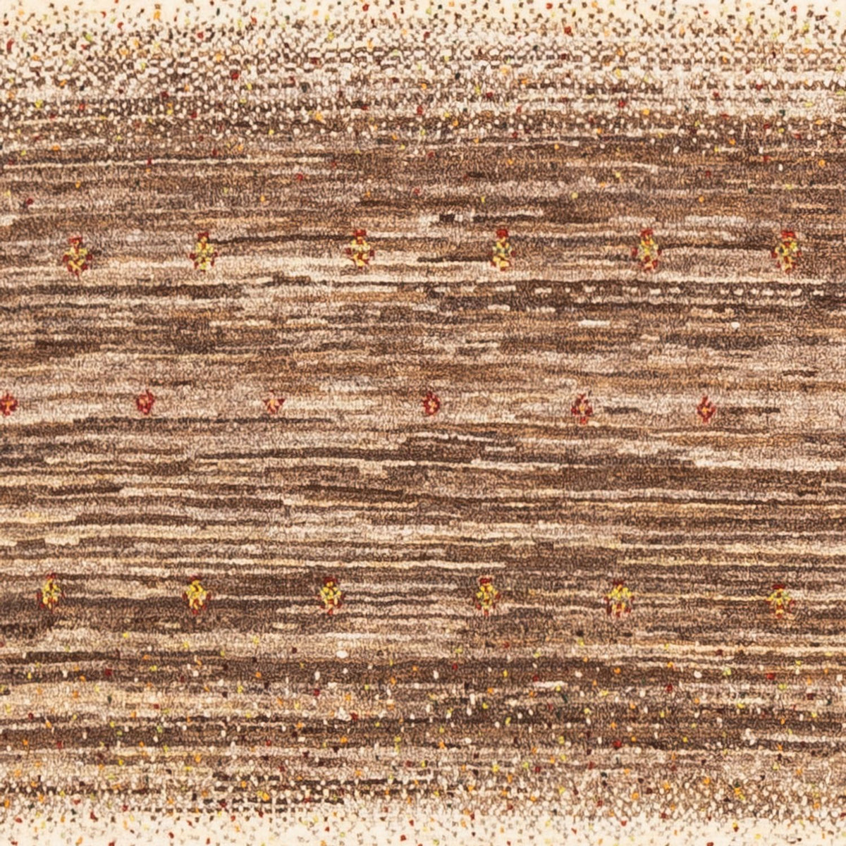 Gabbeh Teppich - Loribaft Perser - Royal - 121 x 82 cm - grau