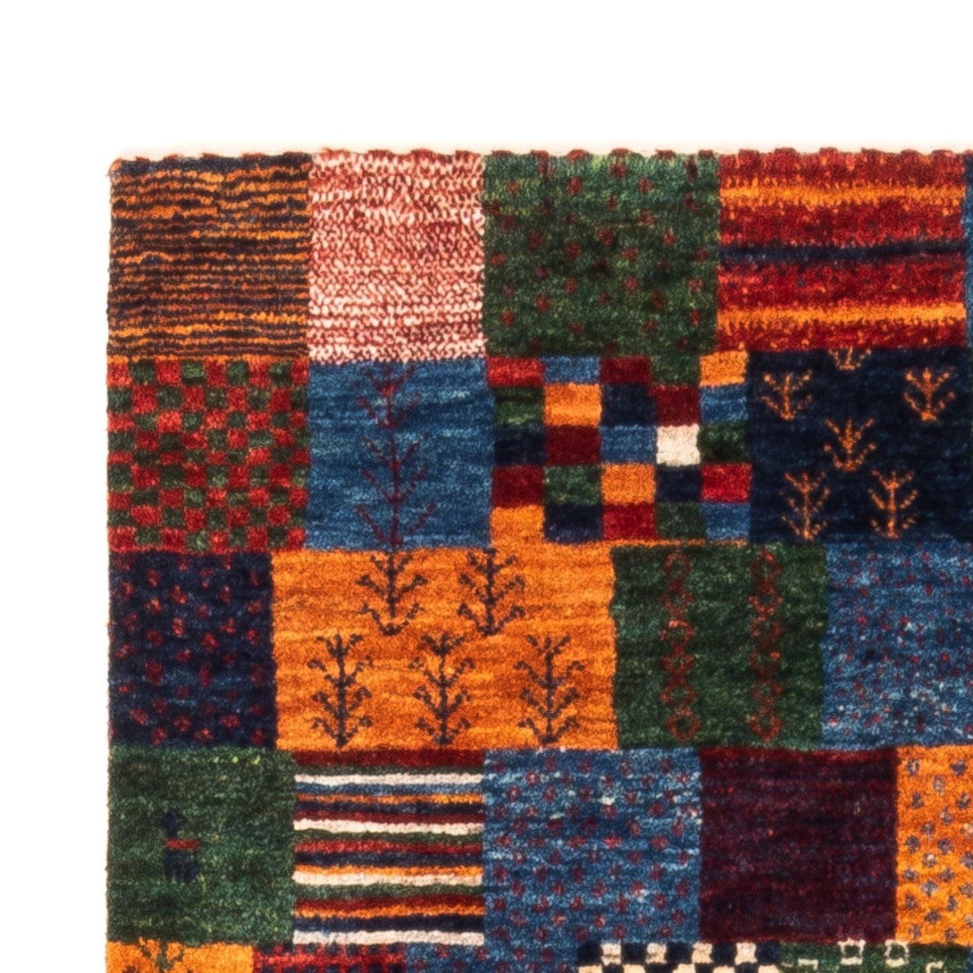 Gabbeh Teppich - Loribaft Perser - Royal - 128 x 84 cm - mehrfarbig