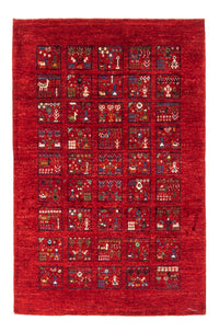 Tapis Gabbeh - Loribaft Persan - Royal - 124 x 82 cm - multicolore