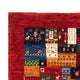 Gabbeh Teppich - Loribaft Perser - Royal - 127 x 84 cm - mehrfarbig