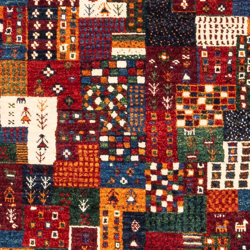 Gabbeh Teppich - Loribaft Perser - Royal - 122 x 84 cm - mehrfarbig