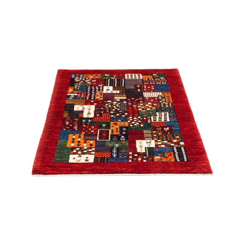 Gabbeh Teppich - Loribaft Perser - Royal - 122 x 84 cm - mehrfarbig