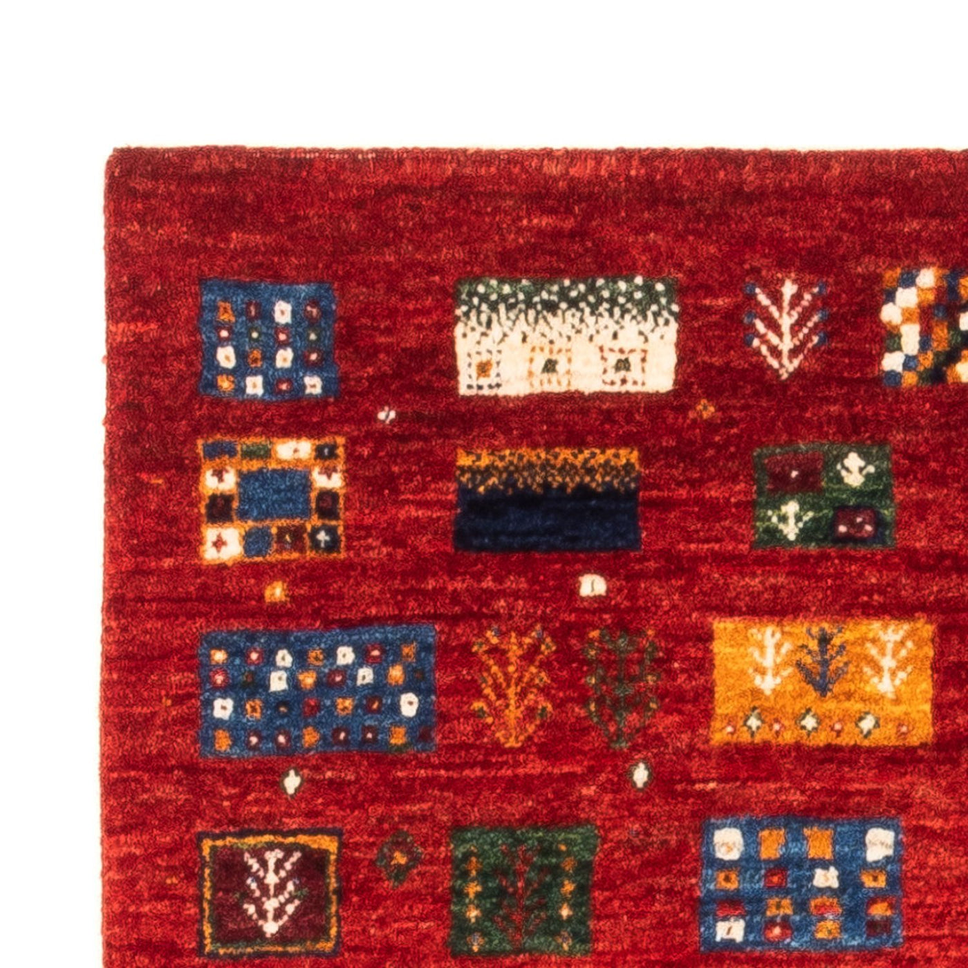 Gabbeh Teppich - Loribaft Perser - Royal - 130 x 85 cm - mehrfarbig